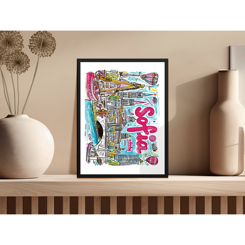 Aster 1 Piece Wall Art, 18x24