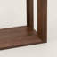 60 Inch Rectangular Solid Wood Veneer Console Table With Ample Storage, Perfect For Entryway And Living Room Decor, Dark Brown-785807602