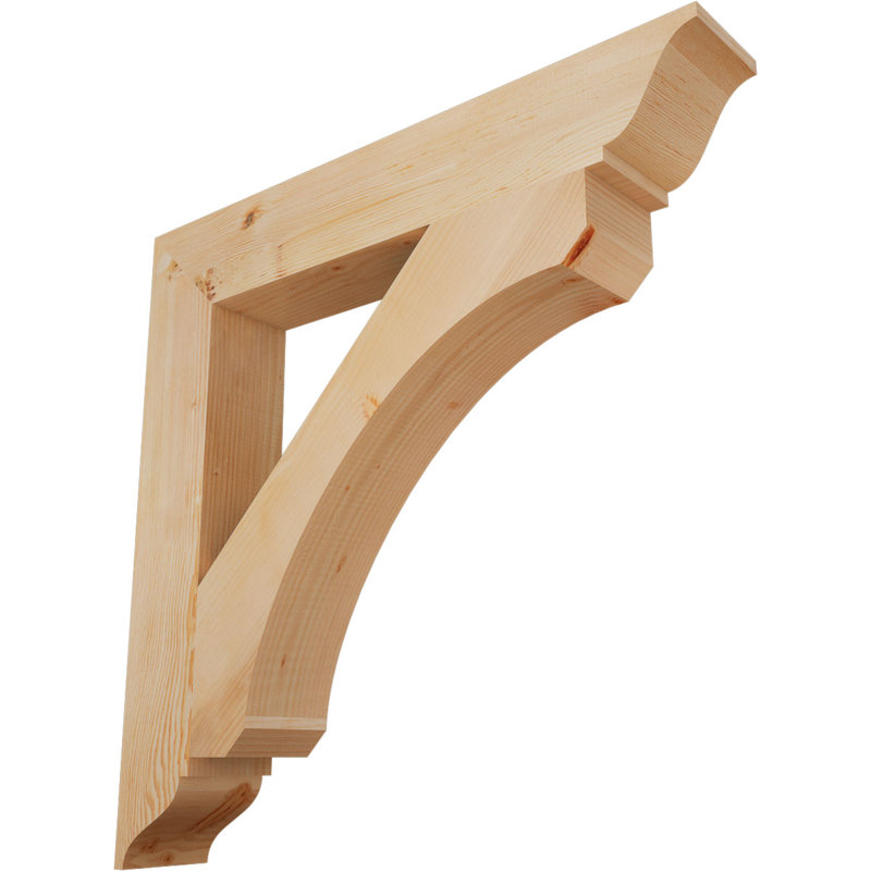 Support lisse Legacy, Sapin de Douglas, H 38 po x l 5,5 po x P 38 po