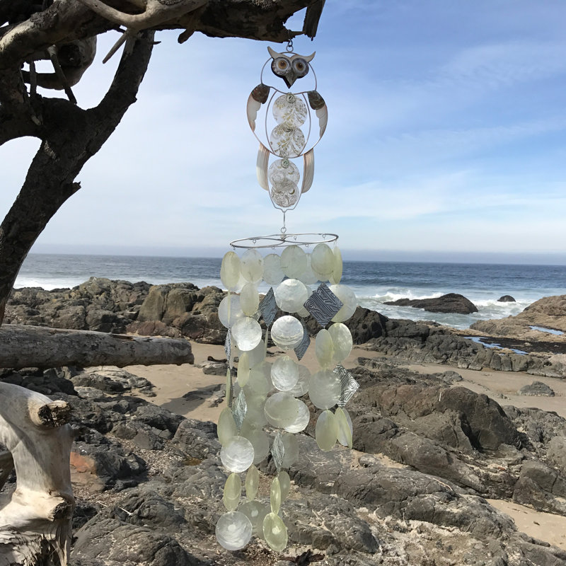 Carillon Owl Capiz Breeze