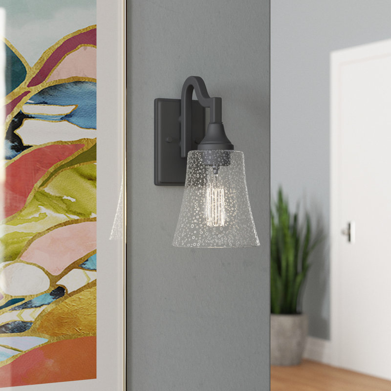 Abramowski Armed Sconce, Matte Black
