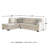 Jaspriya Upholstered L-Shaped Sectional-90654600-90654602