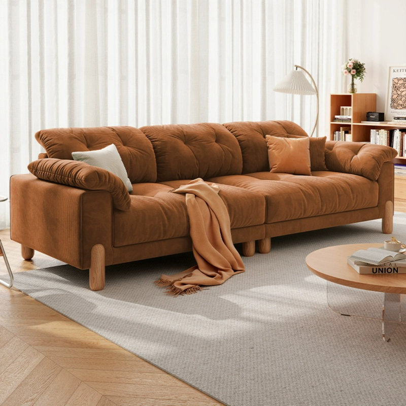 Casual Simple Sofa, Brown