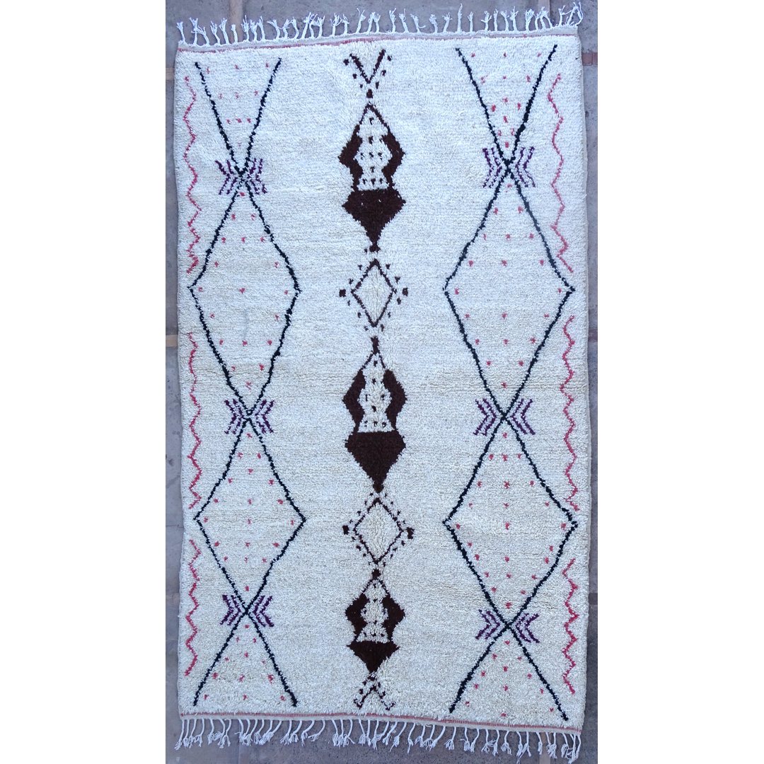 Moroccan Hand Woven 160cm X 270cm Area Rug