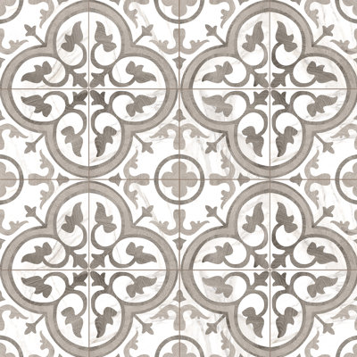 Ella Hill Amberes 13 In. X 13 In. Ceramic Floor And Wall Tile