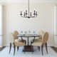 Baltray 6 Light Metal Dimmable Chandelier