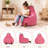 Cartoon Eggplant Bean Bag Chair, Kids Room Eggplant Sofa With Washable Sofa Cover Or Reading, Lounging And Watching TV-1491098212-1490696199