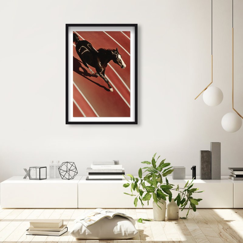 Velocity Vector Framed Graphic Art, 16.5"H x 11.5"W, Black Shadowbox
