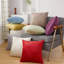 Ensemble de 2 coussins décoratifs en relief à motif de losanges 18 po x 18 po avec insertions-600420142