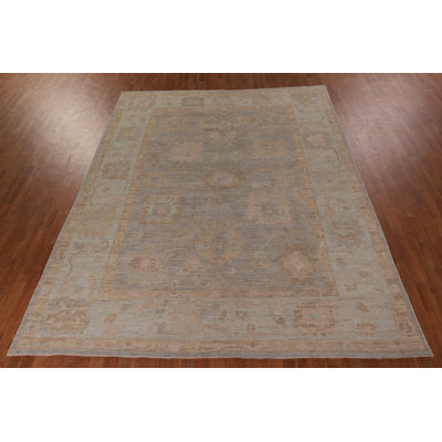 Tapis teint à la main Oushak 8