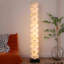 Lampes sur pied sans marbre noir + blanc