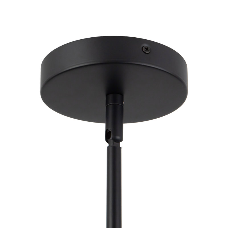 Luminaire suspendu noir 18 po Odette, Noir