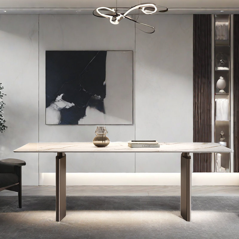 Verka Dining Table, 29.5"H x 35.4"L x 70.8"W