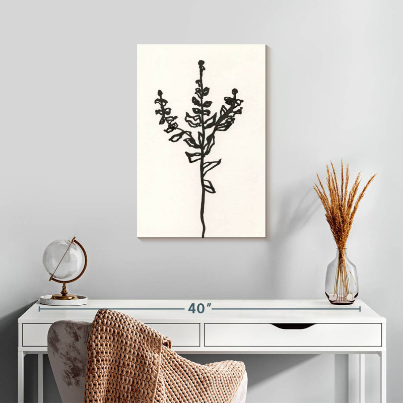 Esquisse botanique Harnek Ink II, H 24 po x l 16 po