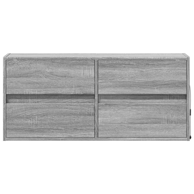 Yes_No_No_Yes_No TV Stand, Grey Sonoma, 100cm