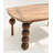 Vintage-style Creative Solid Wood Rectangular Artistic Dining Table with Irregular-shaped Legs-110904656