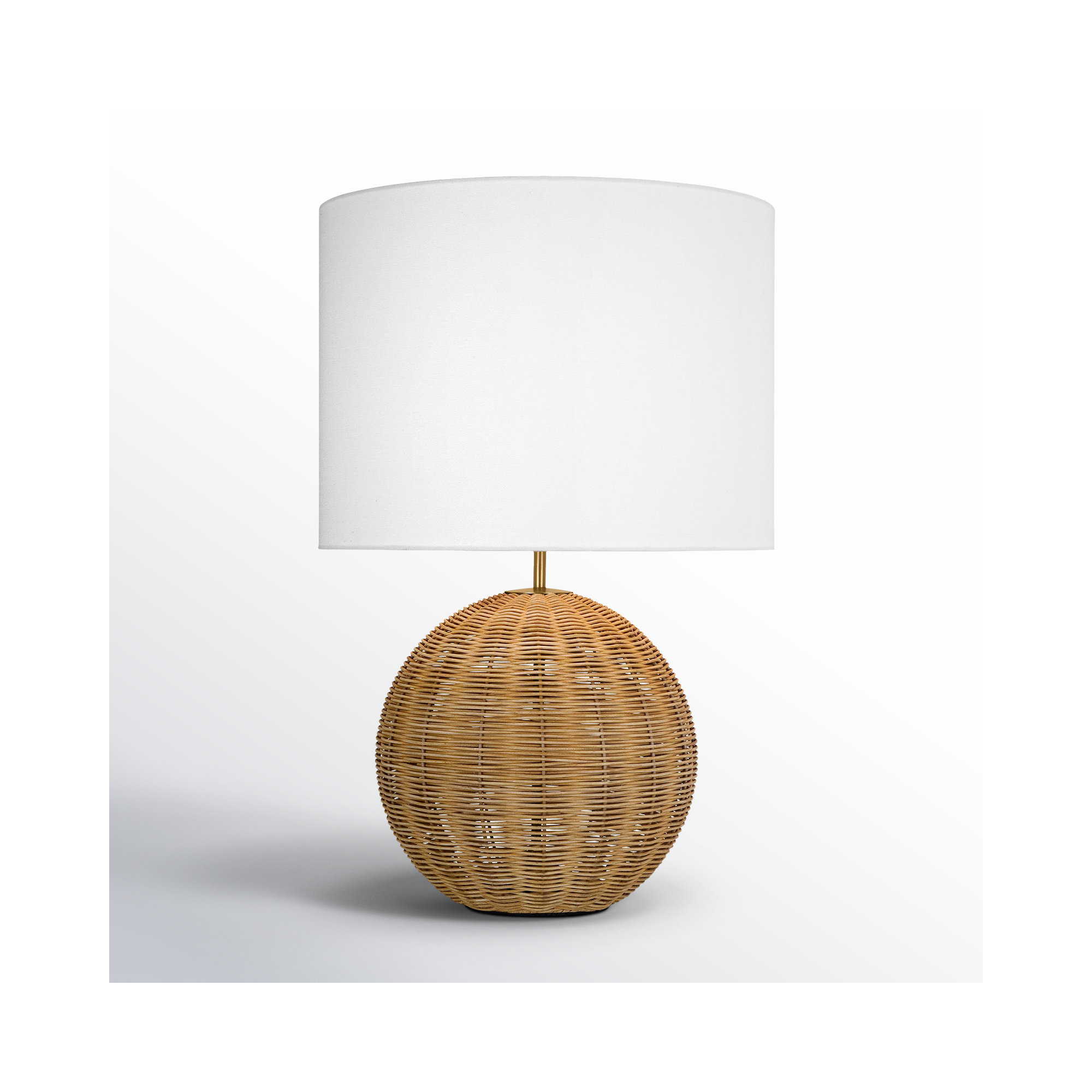 Table Lamp, 24.25" H x 16.25" W x 16.25" D