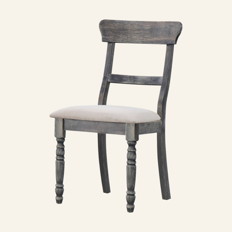 Rocio 18'' H Linen Upholstered Side Chair