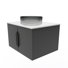 Ensemble de meuble-lavabo flottant simple 24 po avec lavabo vasque en verre trempé Wildsee Wildsee