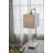 9x14.3x25.2" Metal Table Lamp