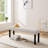 Modern Tufted Linen Dining Bench-1168663901