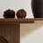 Narrow Console Table with Unique Loopback Design-819735462