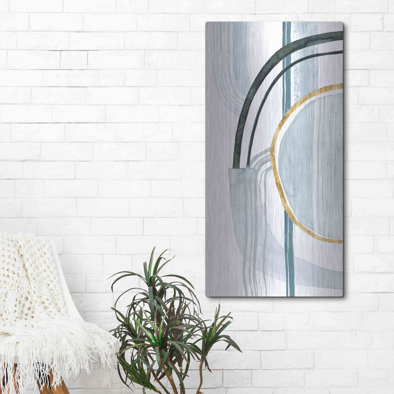 «Gradient Gears I» par Grace Popp, H 48 po x l 24 po