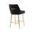 Maurilia Upholstered Counter Stool with Metal Frame-639066005-644608445