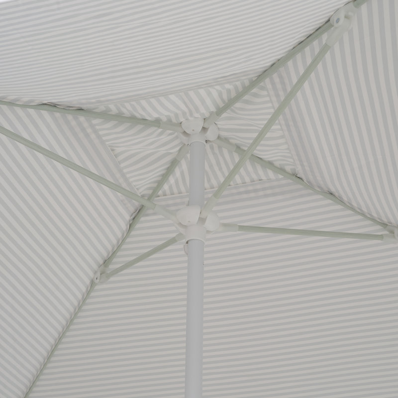 Beach Cabana: Sea Sage Stripe