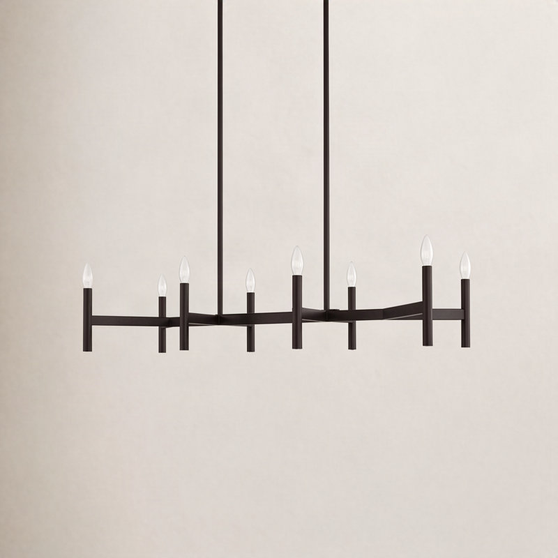 Martella 8-Light Chandelier, Bronze