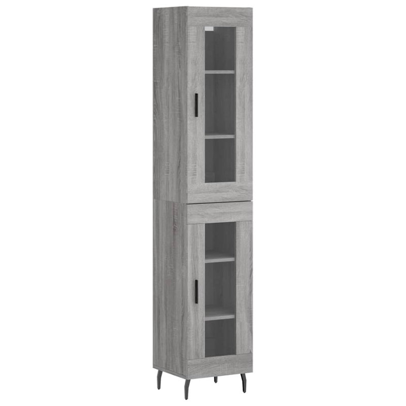 Nexhi 34.5cm Sideboard, Grey Sonoma