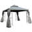 10 Ft. W x 10 Ft. D Steel Vault Gazebo-108990462-108990463