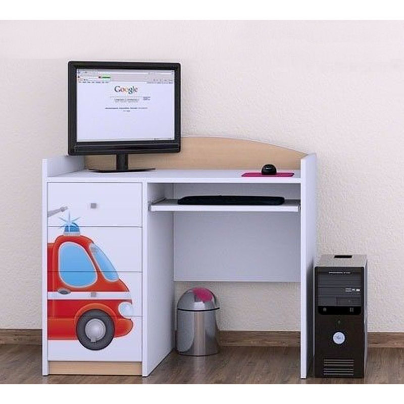 Artemis 100cm Computer Desk, Beige