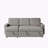 85.8" Pull Out Sleeper Sofa L-Shaped Couch With USB Port And T-pyce Port-79427452