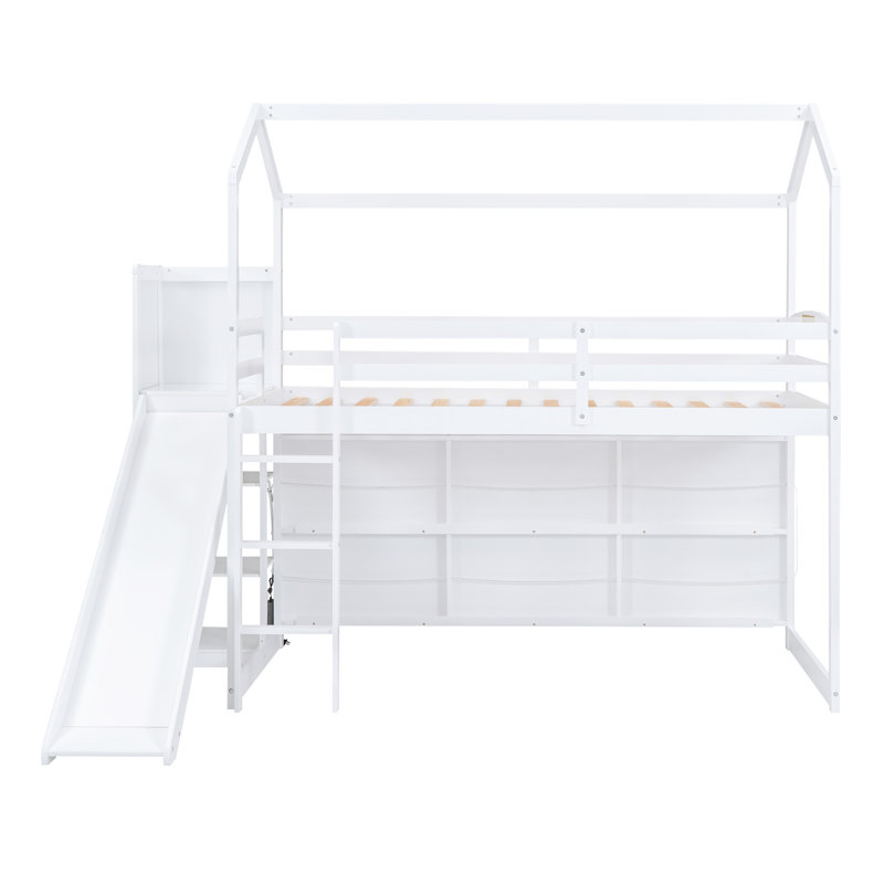 Bittrich Kids Twin Loft Bed, White