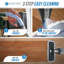 Microfibre Swivel Spray Mop with 600ml Refillable Bottle Includes 3 Replacement Pads & Scraper