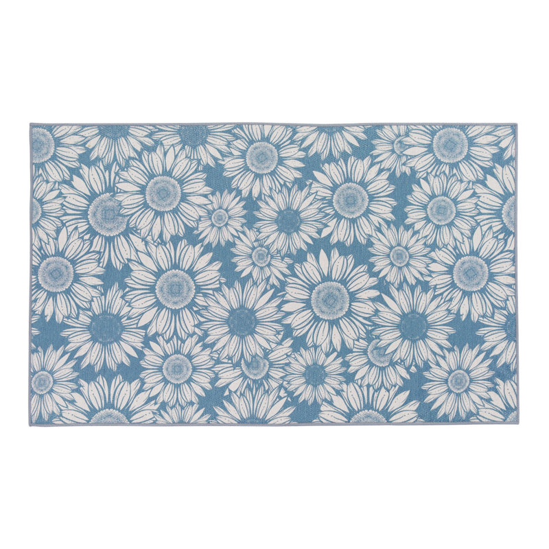 Danyeil Floral Indoor Rug, Rectangle 4' x 6'