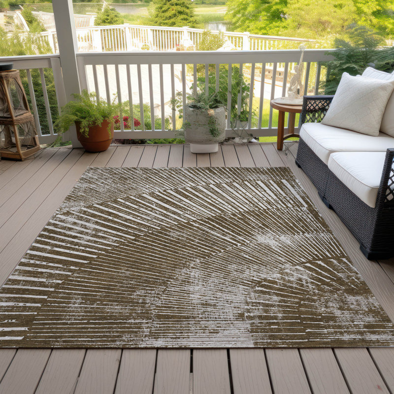 Tapis intérieur / extérieur Altair, Rectangle 2 pi 6 po x 3 pi 10 po