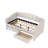 Juanelle Upholstered Velvet Standard Bed with Drawers-595742696