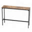 Table de bar pliante portable avec étui de transport - 38,39 po x 15,16 po x 34,25 po