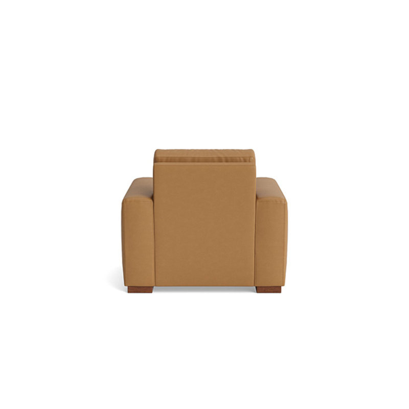 Couch Potato Chair, Leather - Butterscotch