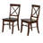 Bellmead Solid Wood Cross Back Side Chair-1162645695