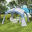 Dakota Outdoor Gazebo Event Shelter Party Tent for Garden-3811433