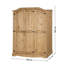 Palmea 3 Door Solid Wood Wardrobe-1292778406