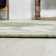 Zinnia Modern Floral Textured Weave Green/Cream Indoor/Outdoor Rug