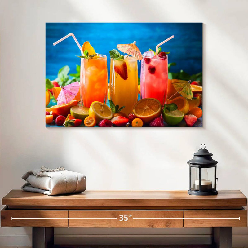 Yarlin jus de fruits d'été, H 16 po x l 24 po