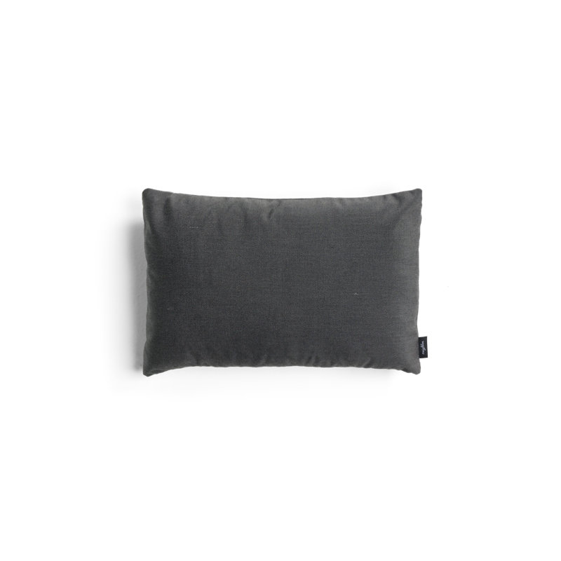 Terra Throw Pillow, Sunbrella Charcoal