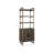 36"W x 18"D x 88"H  Cohesion Vertex Bookcase