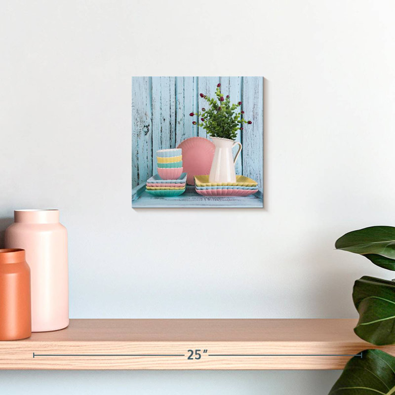 Céramique pastel Senne, H 10 po x l 10 po