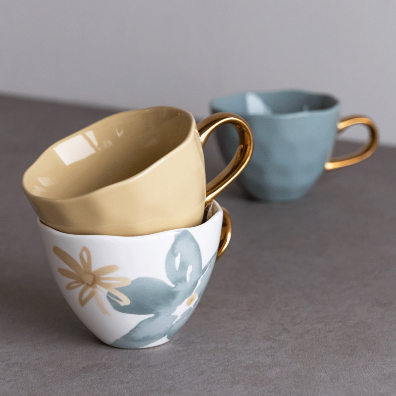 Good Morning Cup Rattan, Jaune